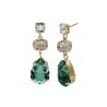 PENDIENTES VICTORIA CRUZ BLOOMING A4277-20DT