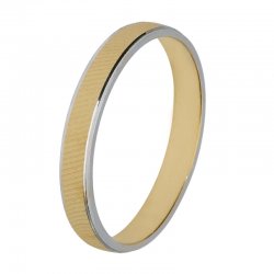 ALIANZA DE ORO BICOLOR 3.00 MM 