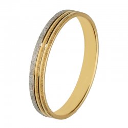 ALIANZA DE ORO BICOLOR 3.00 MM 
