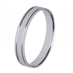 ALIANZA DE ORO BLANCO CONFORT 3.50 MM 