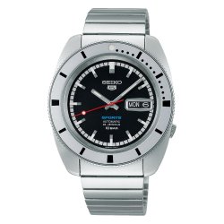 RELOJ SEIKO 5 SPORT "PEPPER BLACK" SRPL05K1 