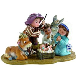 FIGURA NADAL SILENCIO EL NIÑO DUERME 746228 