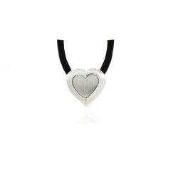 COLGANTE FINOR CORAZON PLATA CAP-30