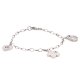 PULSERA FINOR CORAZON PLATA PCP-29
