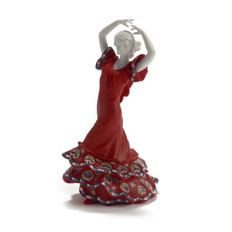 FIGURA NADAL "SEVILLANA" ROJA PEQUEÑA 763643