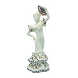 FIGURA NADAL "SEVILLANA ABANICO" PEQ. BCA 763047S