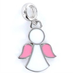 ABALORIO A TU LADO ANGELITO ESMALTE 9101735 