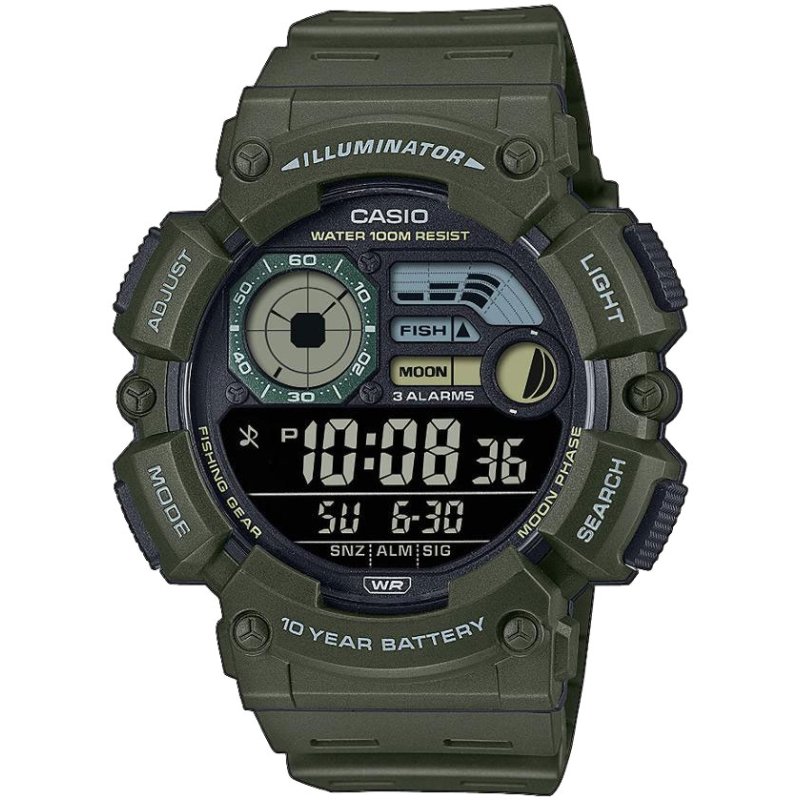 RELOJ CASIO COLLECTION WS-1500H-3BVEF