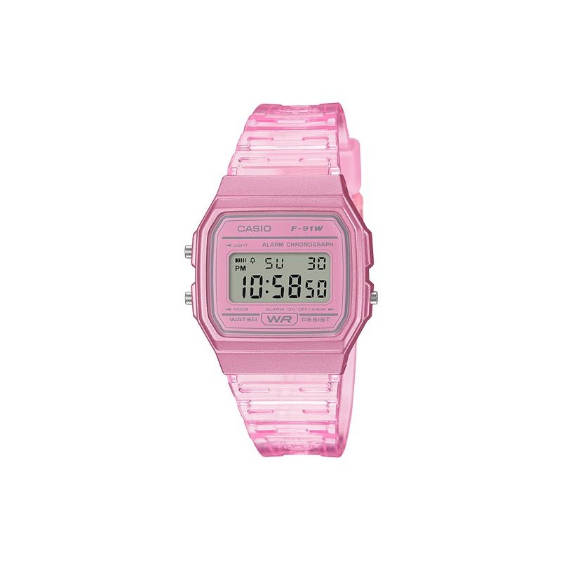 RELOJ CASIO COLLECTION F-91WS-4EF