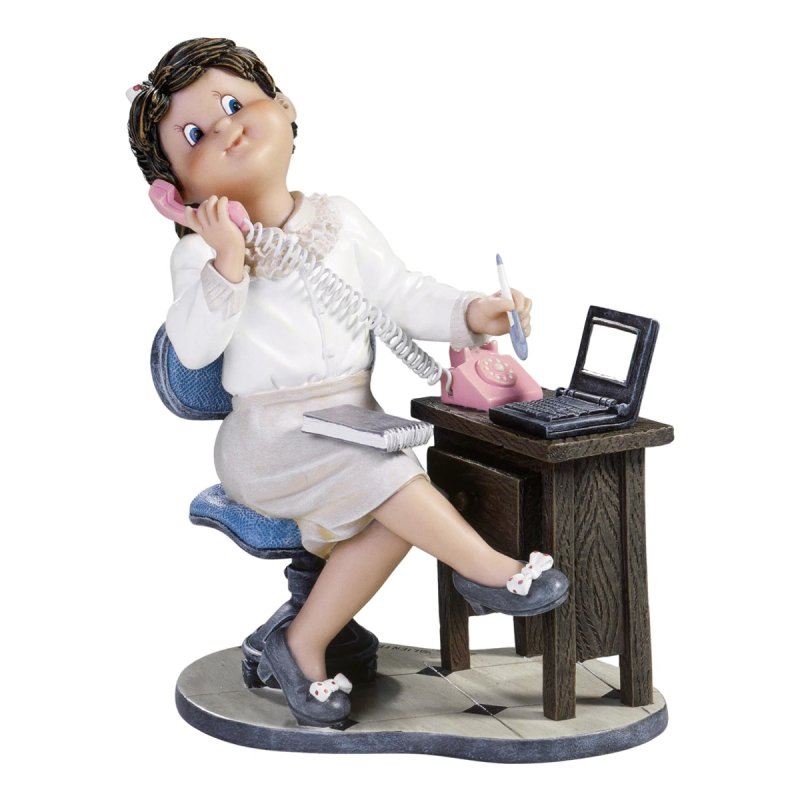 FIGURA NADAL "JUGANDO A SER SECRETARIA" PEQ 746748