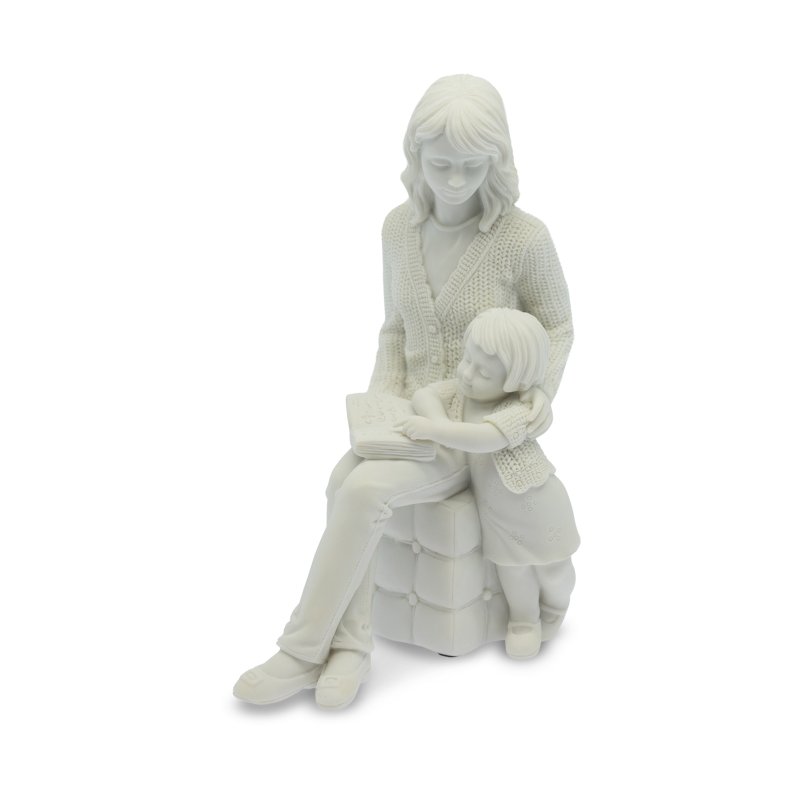 FIGURA NADAL "APRENDIENDO A LEER" BLANCO 736375B