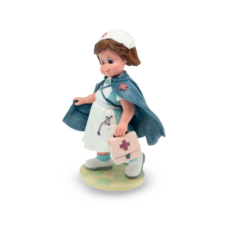 FIGURA NADAL "SERE UNA BUENA ENFERMERA" PEQ 746789