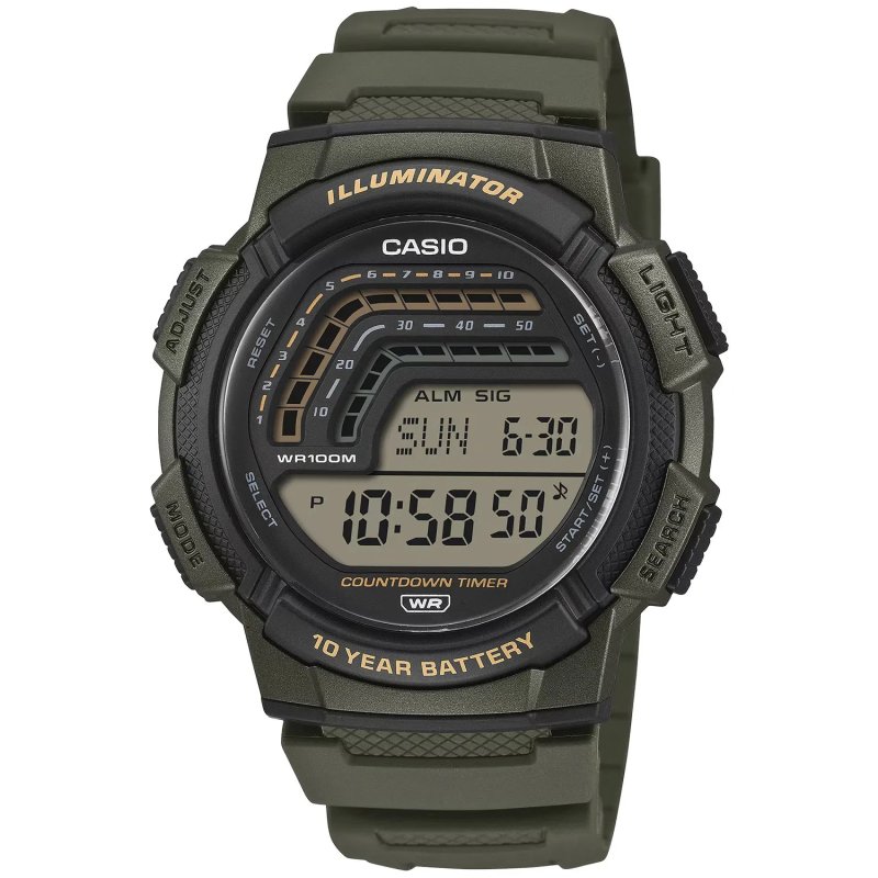 RELOJ CASIO COLLECTION WS-1800-3AVEF
