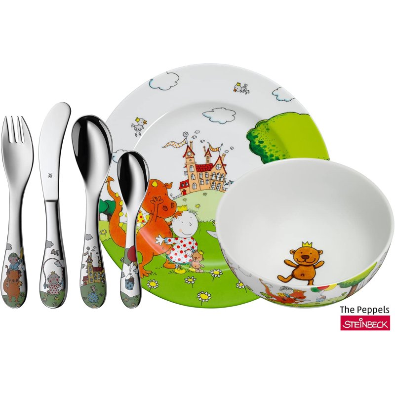 VAJILLA INFANTIL WMF THE PEPPELS 12.8505.9964