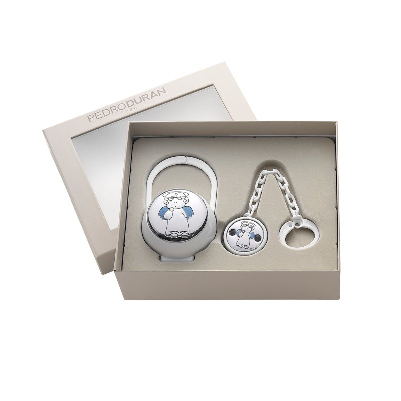 SET PORTACHUPE PEDRO DURAN QUERUBIN AZUL 07500428