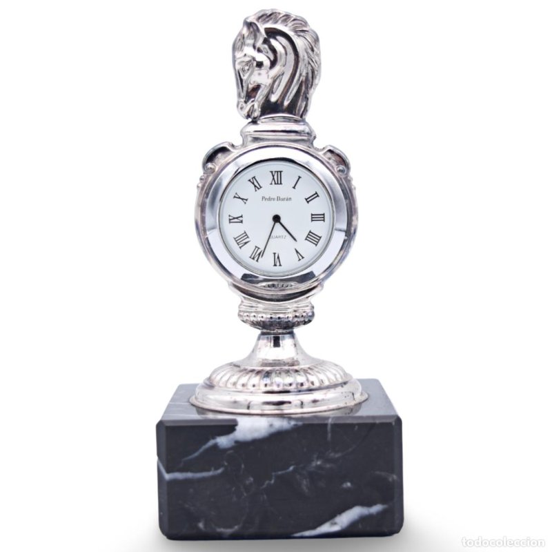 RELOJ SOBREMESA PLATA 107628 PEDRO DURAN