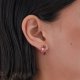 PENDIENTES VICTORIA CRUZ HARMONY OVAL A4694-11DT