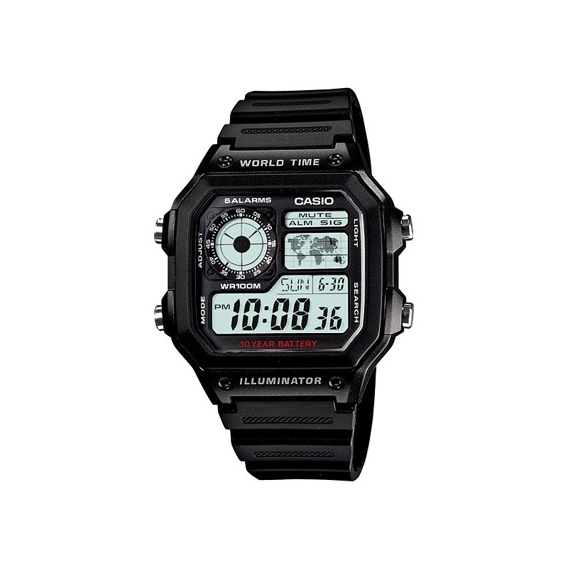 RELOJ CASIO TIMELESS COLLECTION AE-1200WH-1AVEF