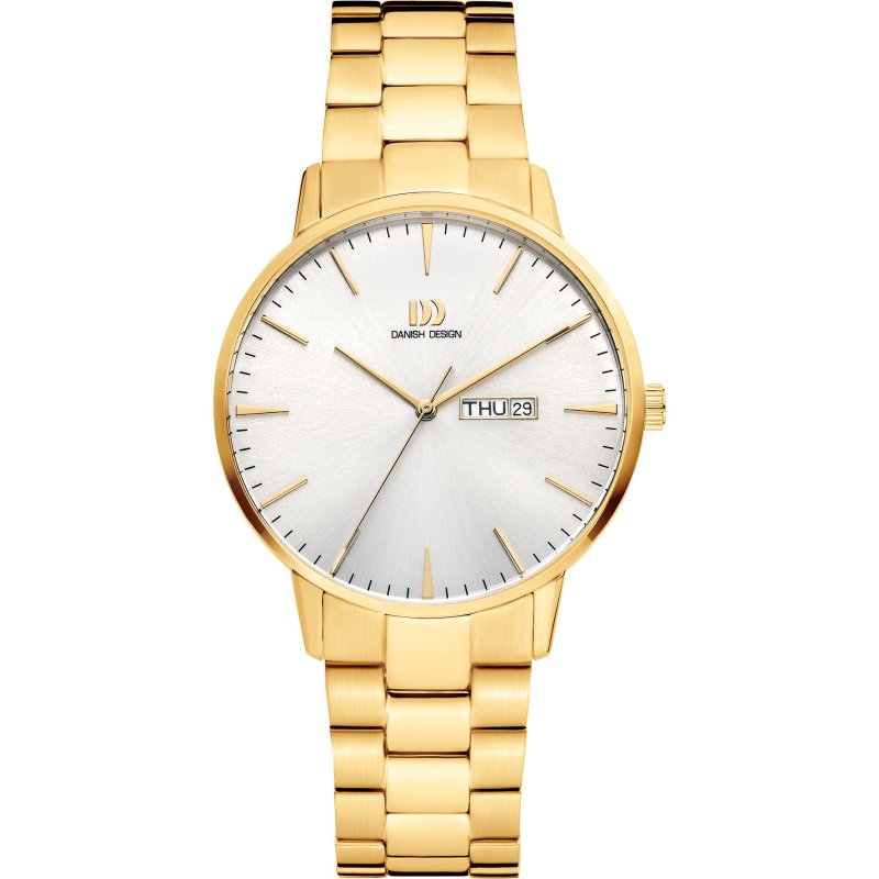 RELOJ DANISH DESIGN Q1267IQ91 AKILIA DAY/DATE GOLD