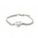 PULSERA CORAZON PLATA PCP-30